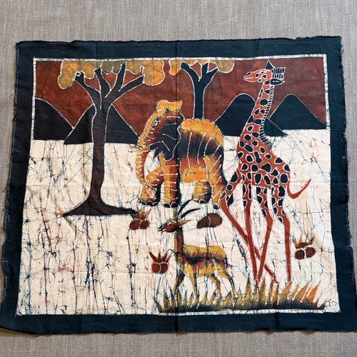 African batik hand - batik, art